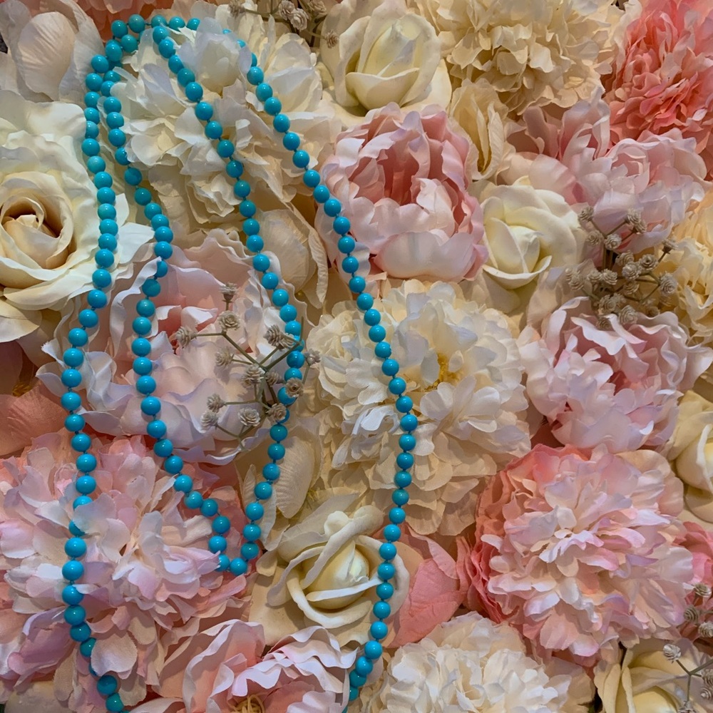 Turquoise boutique layered necklace